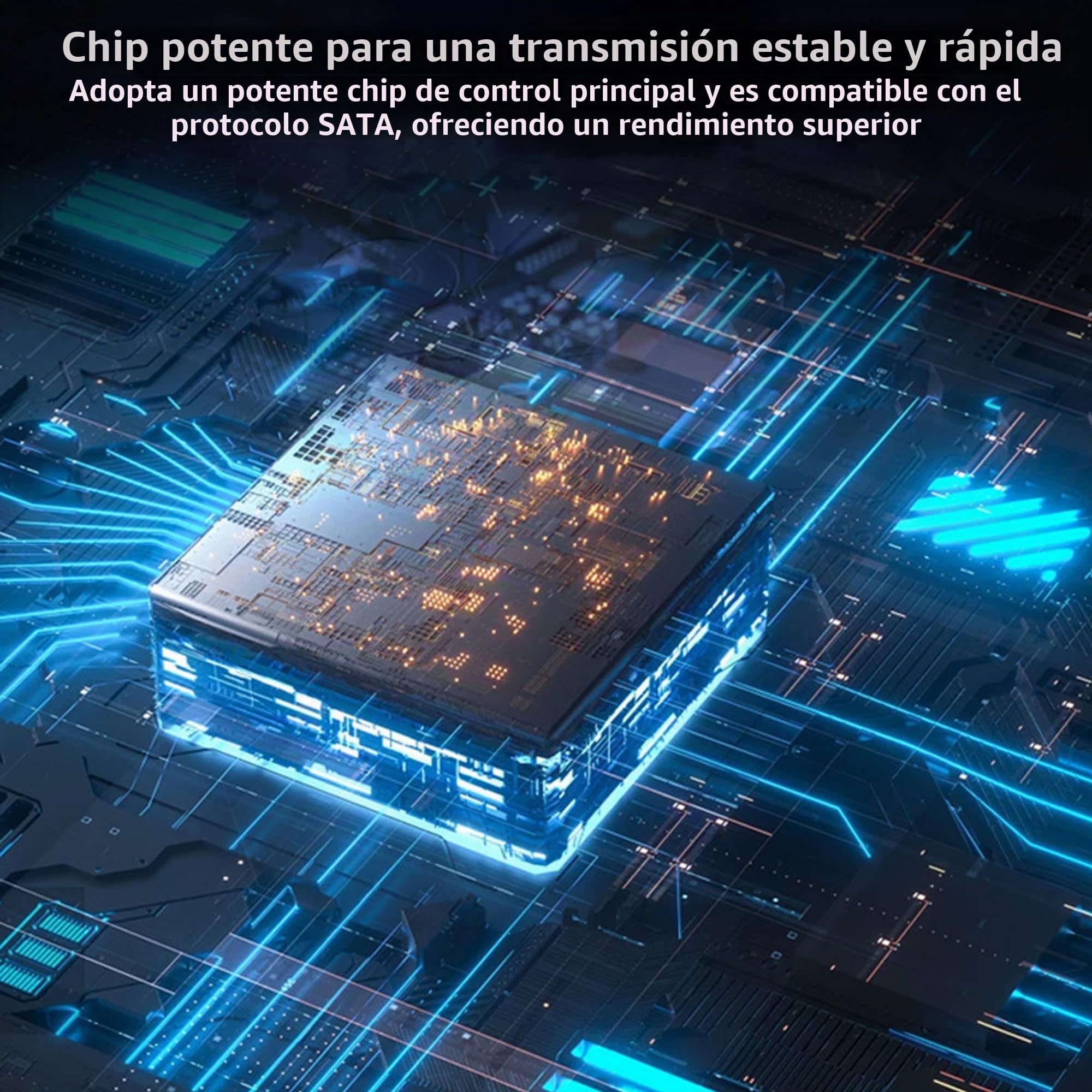 Unidad externa de estado sólido de 2 TB de alta velocidad, disco duro externo portátil delgado de hasta 5 Gbps, USB 3.0, Plug and Play, compatible con discos duros SATA de 2.5 pulgadas