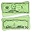 LEARNING ADVANTAGE Fifty Dollar Play Bills - Set of 50 $50 Paper Bills - Designed and Sized Like Real US Currency - Teach Currency, Counting and Math with Play Money