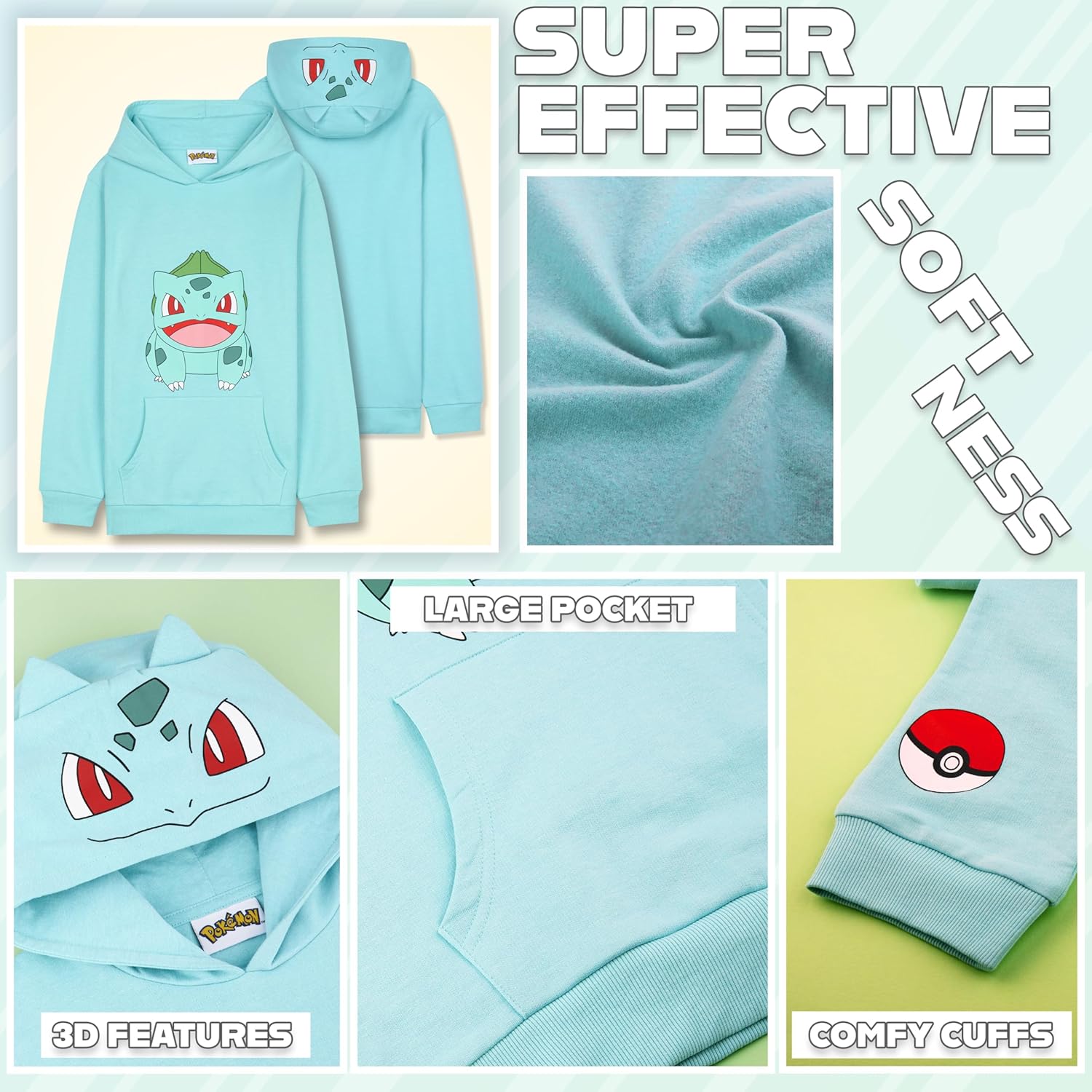 Pokemon Tracksuit Set Boys, Teens, 2 Pc Hoodie Joggers, Anime Hoodie Sweatpants Kids Clothes Teen Apparel, Gifts for Boys - Image 4