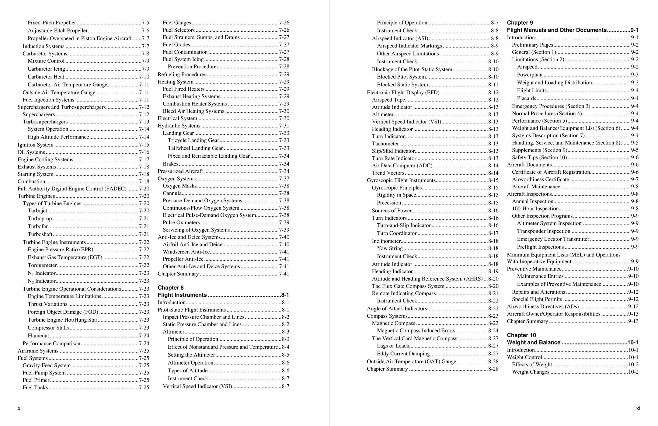 Pilot's Handbook of Aeronautical Knowledge (2024): FAA-H-8083-25C