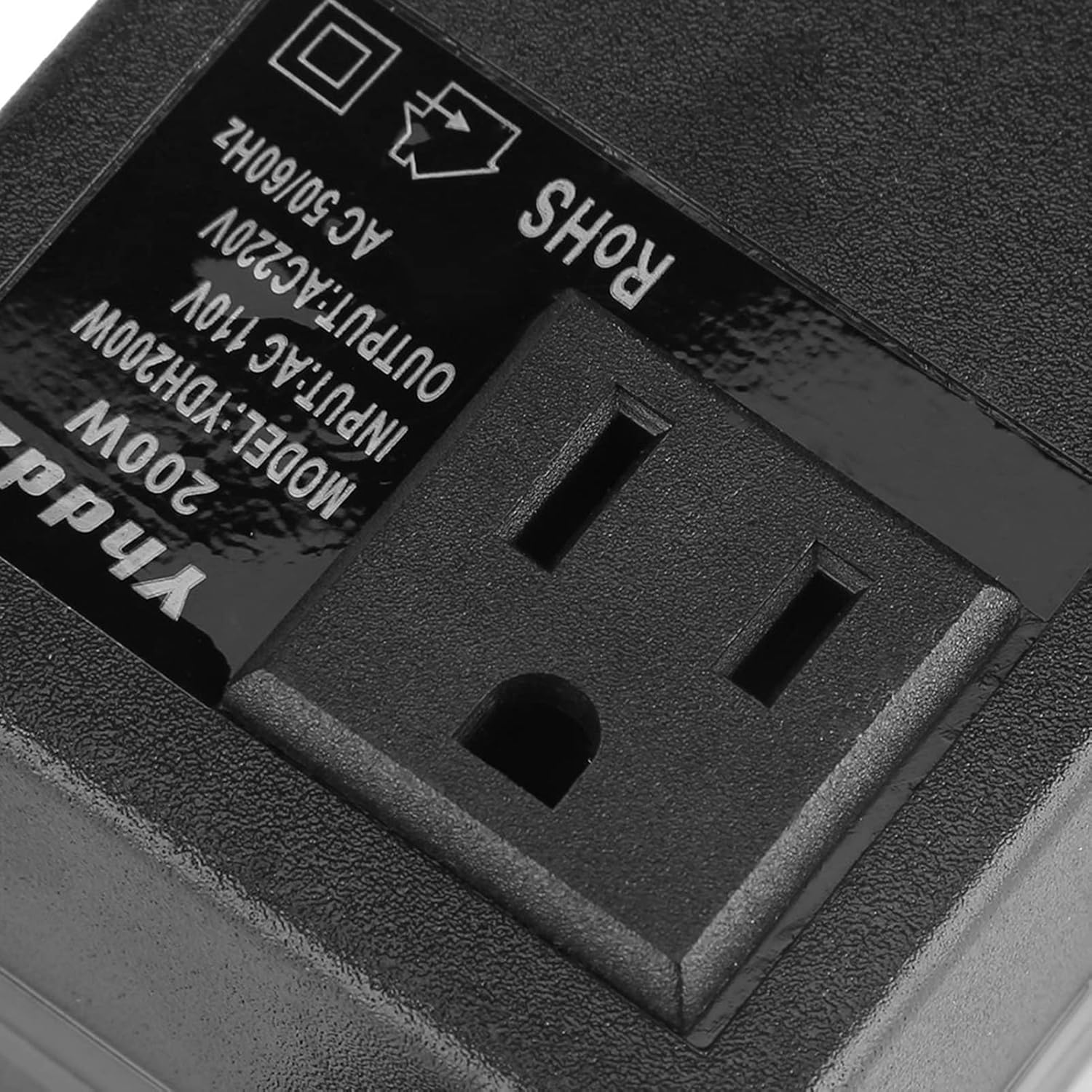 Convertidor 110V A 220V Euro C,110V to 220V Converter Voltage EU Japan,Voltage Converter 200W Journey Travel Adapter 110V to 220V Voltage Power Converter Transformer