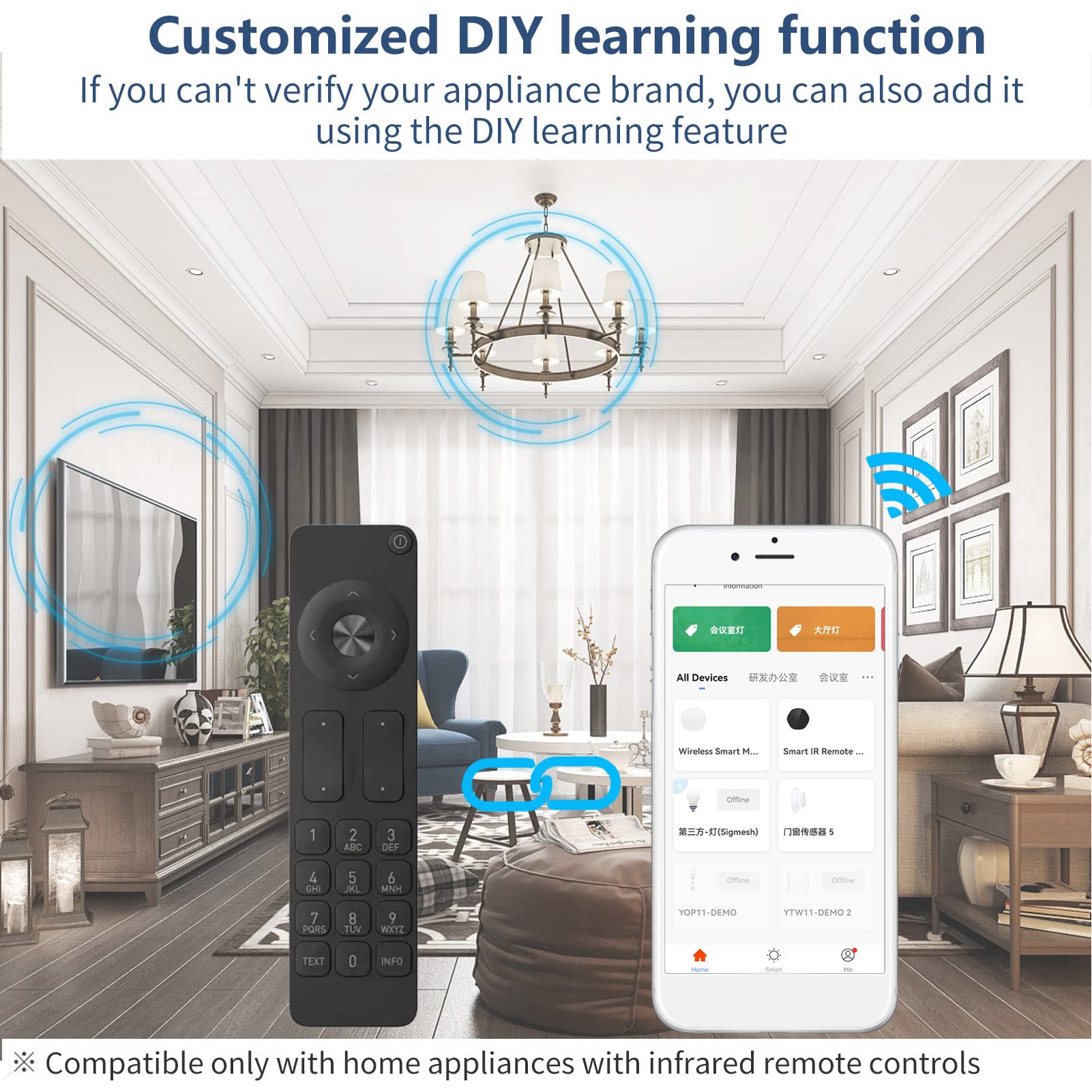 Bluetooth Gateway Infrarot Fernbedienung Gateway Wireless Smart Gateway für Tuya für Zigbee