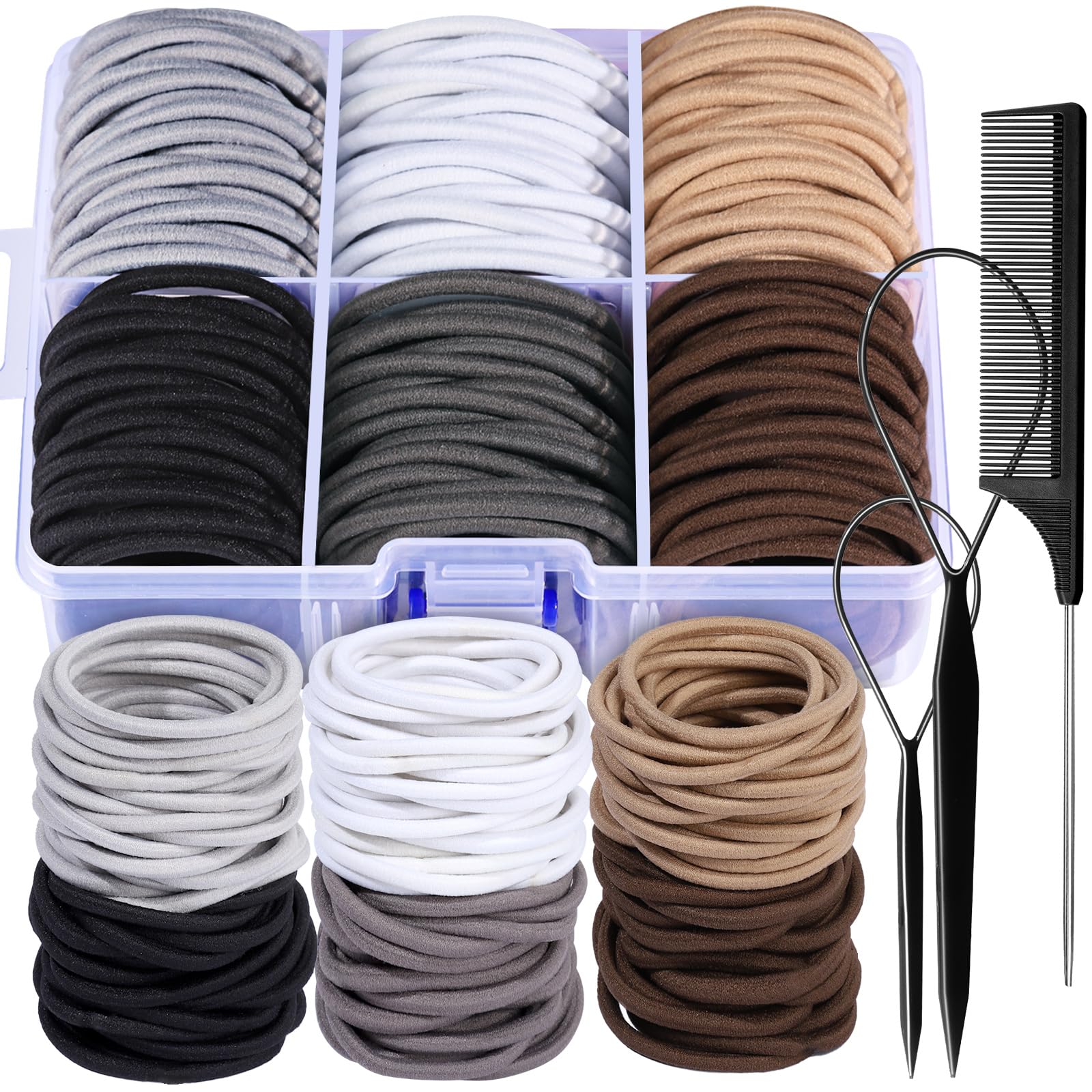 Amazon.com : YGDZ Hair Ties for Thick Hair, 150 PCS Hair Elastic