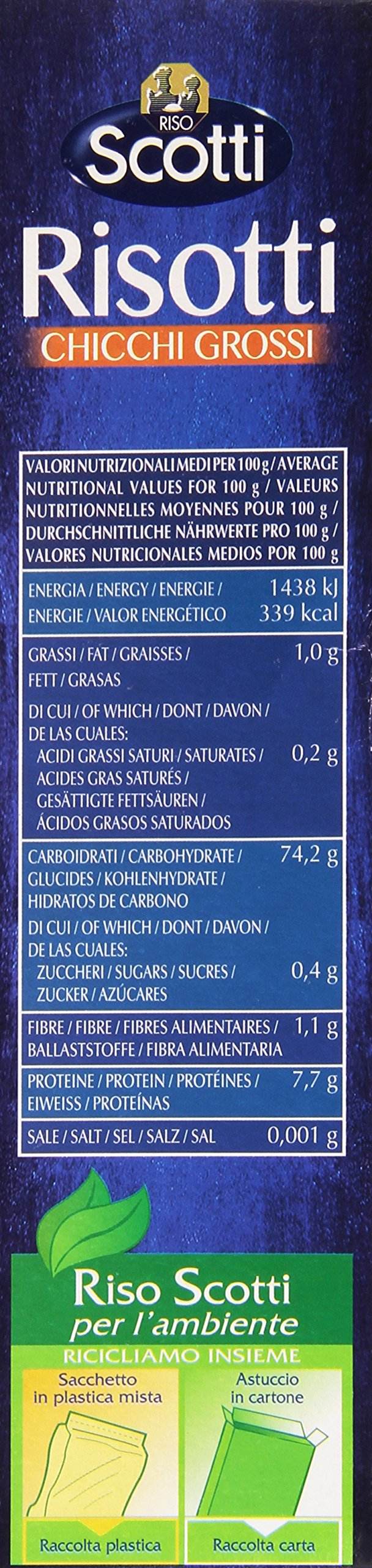 Riso Scotti - Risotti, Chicchi Grossi - 1000 g - [confezione da 10]
