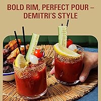 Vista 5 de Demitri's Sal especiada para borde Bloody Mary 4 oz.