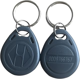 YARONGTECH 125khz key fob, access rfid tag em4100 chip for access control (pack of
