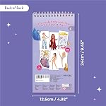 Sticker Dress-Up danseurs. Livre d'activités Stickers pour les enfants. Apprendre filles Design de mode, danseur Poses avec Sticking, et guide pour les jeunes 5 Filles Fashion Paper Dolls Habiller Jeux