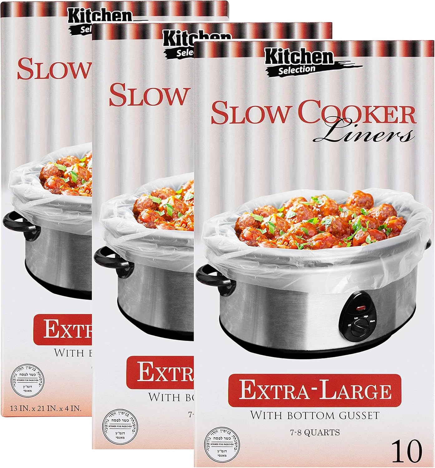 Party Bargains 30 Bags Slow Cooker Liners Fits 7 8