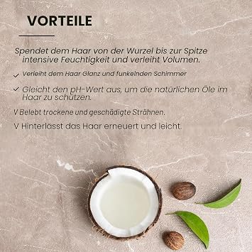 Vatika Naturals Multivitamin Shampoo 400 ml with Coconut and Vitamin A E F - Strengthens the Hair Root Promotes Thicker Looking Hair with Coconut and Castor Nourishes with Henna