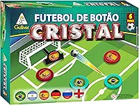 Futebol Botão Cristal com 6 Seleções Sortidos GULLIVER, Multicor