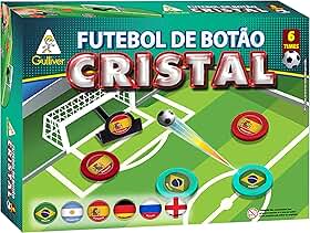 Futebol Botão Cristal com 6 Seleções Sortidos GULLIVER, Multicor