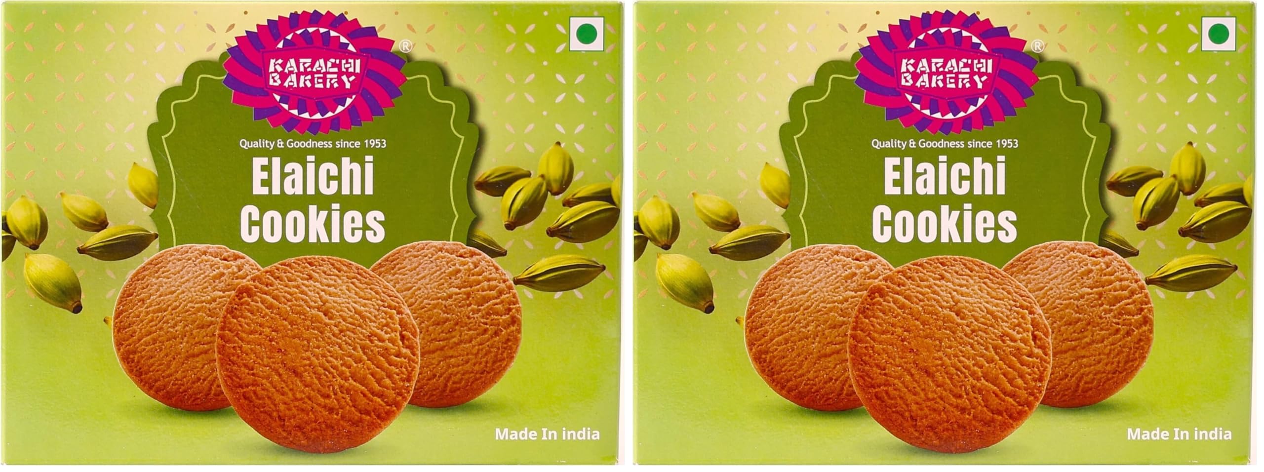 Karachi Bakery Elaichi Flavour Cookies 400gm | Tea Time Snack