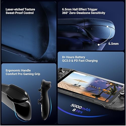 Miniatura 8 de OnePro Cloud Handheld Portable Remote Play Gaming Console, For Xbox Cloud Gaming, NVIDIA GeForce NOW, Playstation, PC, Long-Battery Life, 7" 1080P