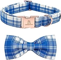 Vista 18 de Lionheart glory Collar de perro con bandera estadounidense, collar de lazo para perro del 4 de julio, resistente y ajustable, patriótico