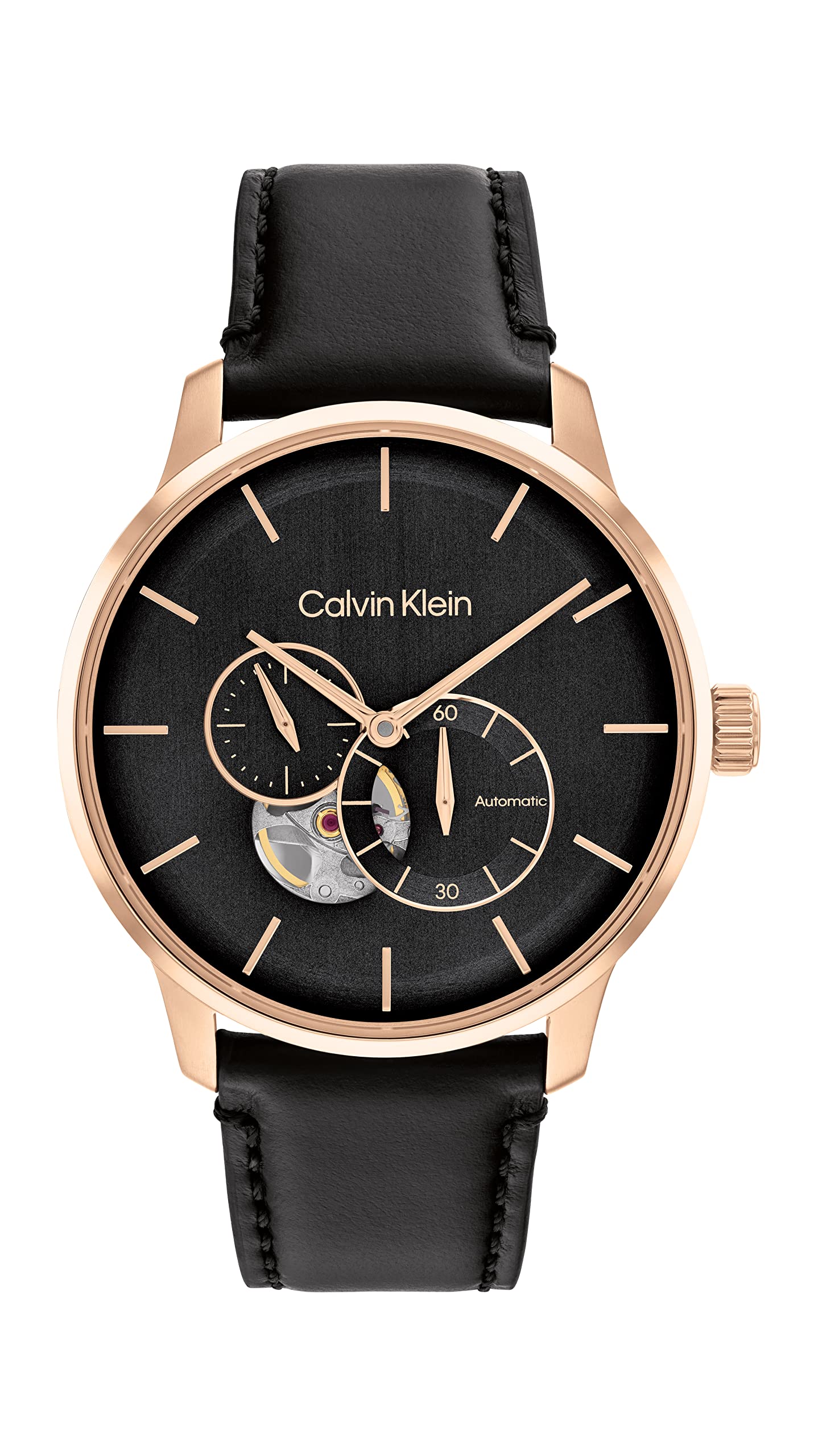 Calvin Klein Automatic Analog Black Dial Men's Watch-25200074