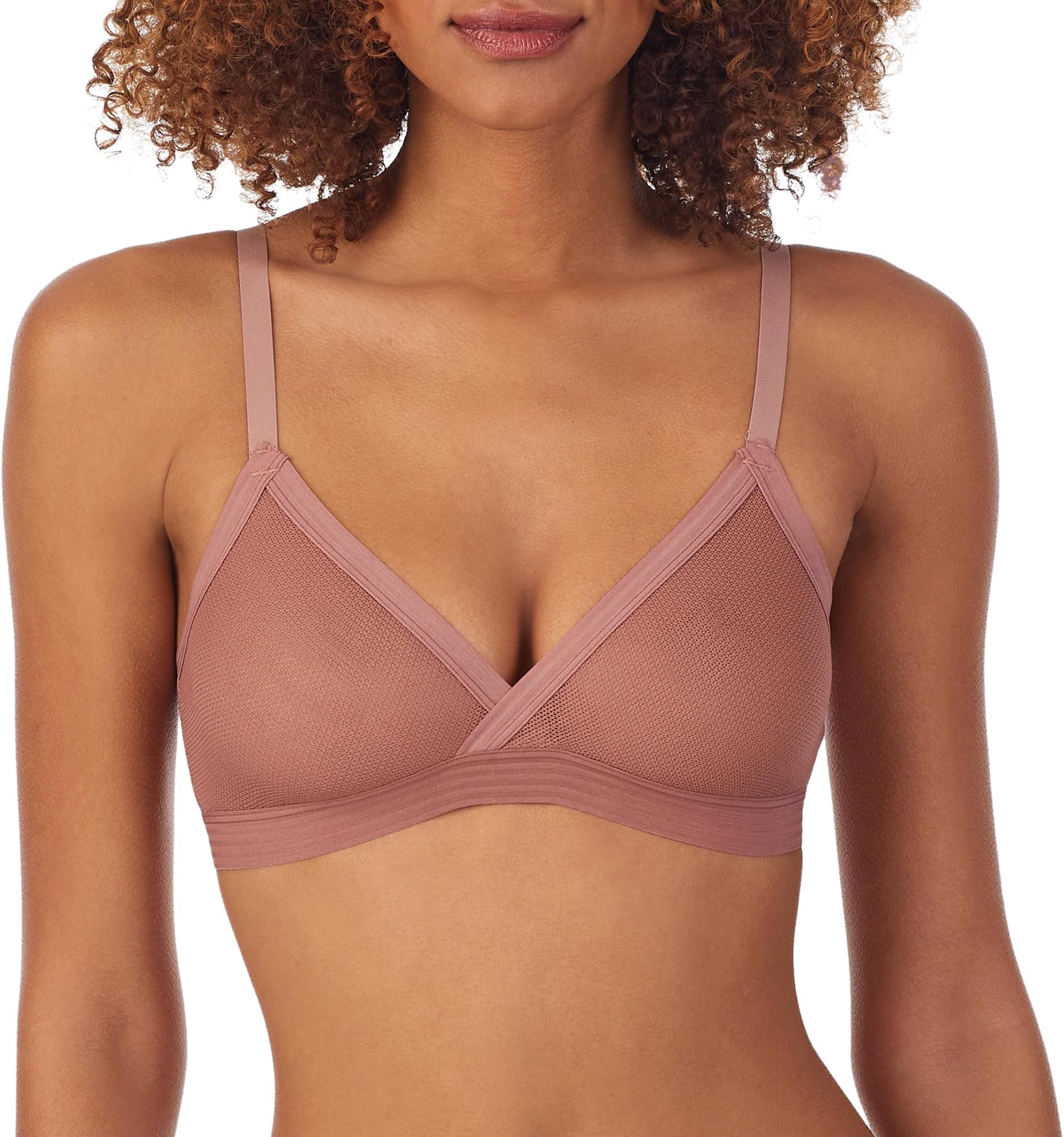 DKNYWomen's Sheer Stripe Bralette