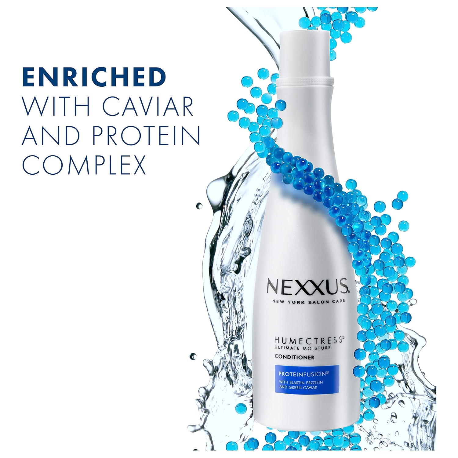 Nexxus Humectress Conditioner For Dry Hair Ultimate Moisture With Caviar & Protein Complex 13.5 oz