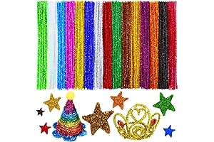 200 Crystal Metallic pipe cleaners for DIY handmade creative crafts