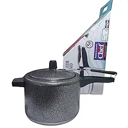 Panela de Pressão Craquelada com Valvula de Segurança de Silicone Bon Chef 4,5 litros