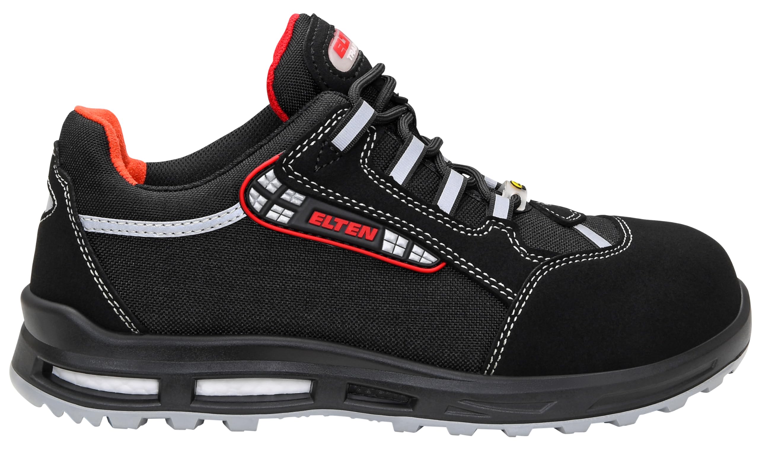 ELTEN Sicherheitsschuhe 729731 SENEX XXT ESD schwarz/rot, 43