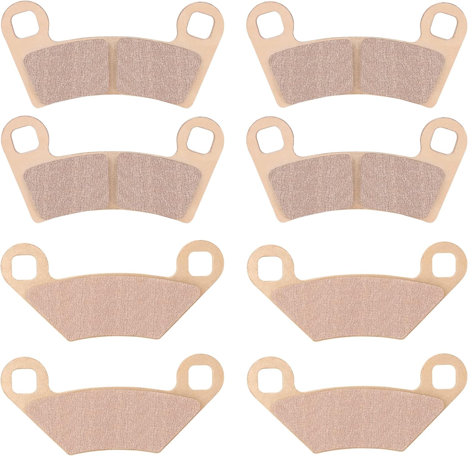 4x Front / Rear Brake Sintered Pads For POLARIS Crew 700 800