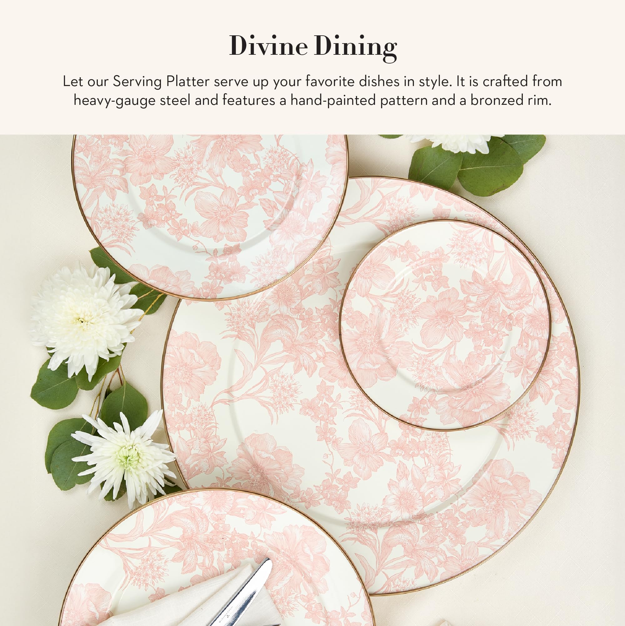 MACKENZIE-CHILDS コートリー　エナメルディナープレート MACKENZIE-CHILDS コートリー エナメルディナープレート