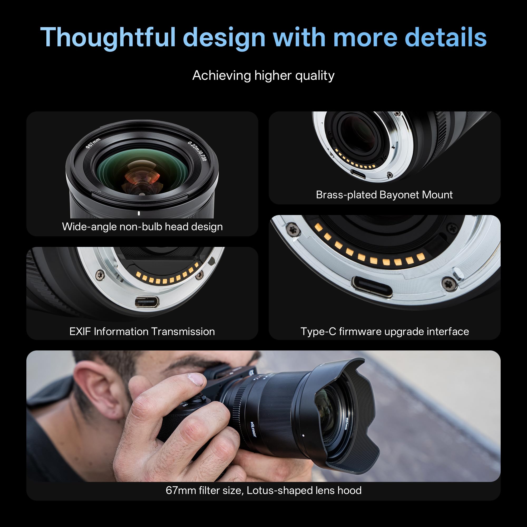 Amazon.com : VILTROX AF 13mm F1.4 XF Lens for Fuji-X Mount, f/1.4