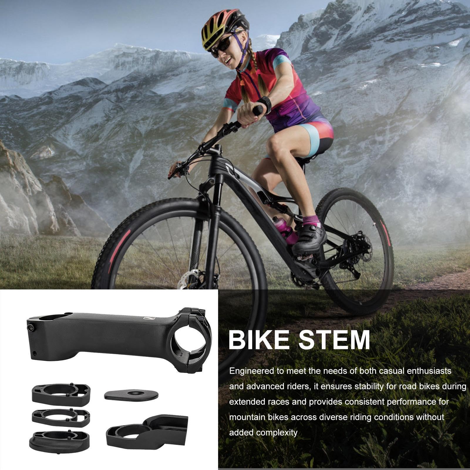 Cycle Stem Podnoszący Wspornik Rowerowy Ze Stopu Aluminiowego