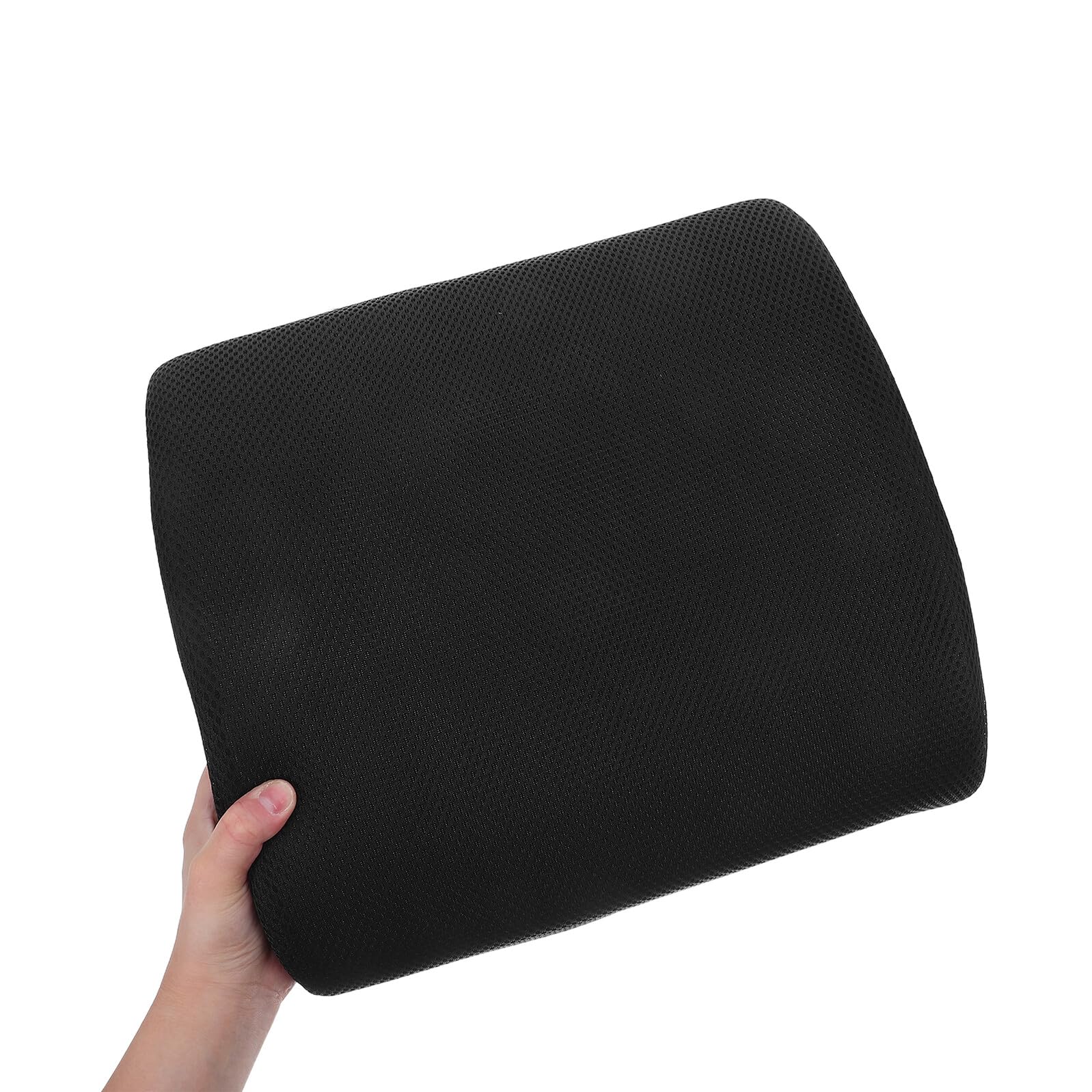 TOYANDONA Cojín Lumbar de Espuma Viscoelástica para Coche y Oficina Soporte Ergonómico Transpirable para Silla Sofá y Viaje Almohadilla Ligera y Portátil para Aliviar Fatiga Lumbar