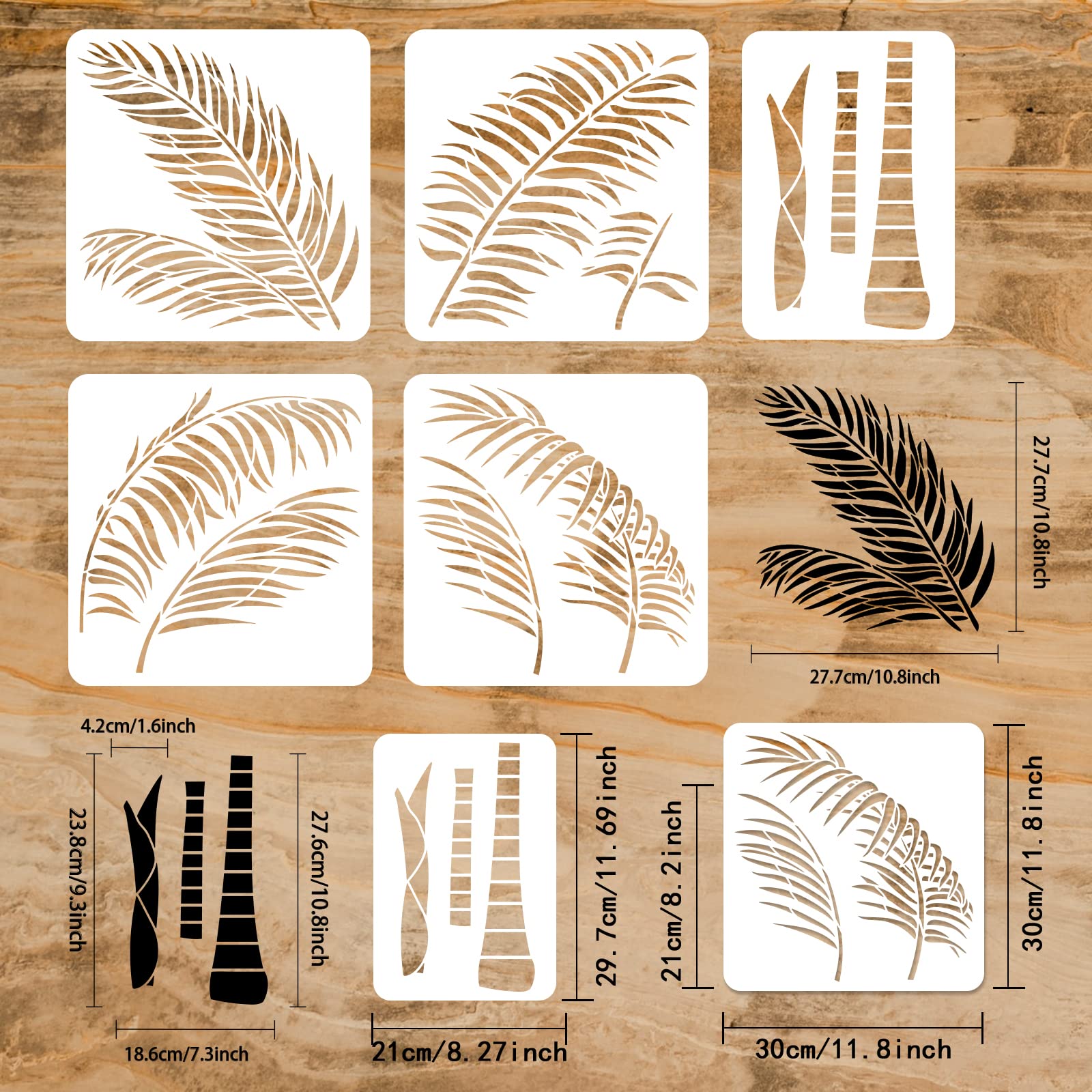 Stencil Casa Sull'Albero MAYJOYDIY - 29,7x21 Cm - Sagoma Riutilizzabile Per Pittura Su Pareti, Legno E Tela - 3