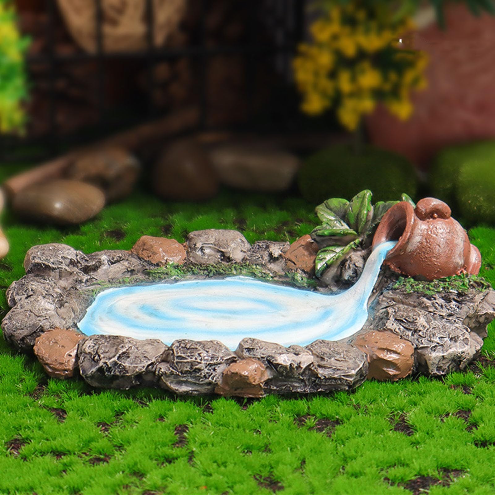 2 Ape Decorazioni Da Giardino In Resina | Statuette Vaso Per Piante E Fiori | Simpatiche Api Per Esterni E Interni | Regalo Autunno