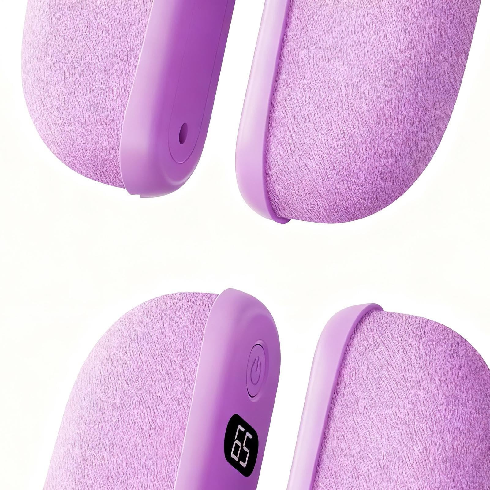 Scaldamani elettrico, scalda mani magnetico a 3 temperature, ricaricabile tramite USB, per inverno, freddo, sport all'aperto, campeggio, escursionismo, sci, golf, lavoro, donne, bambini, Natale