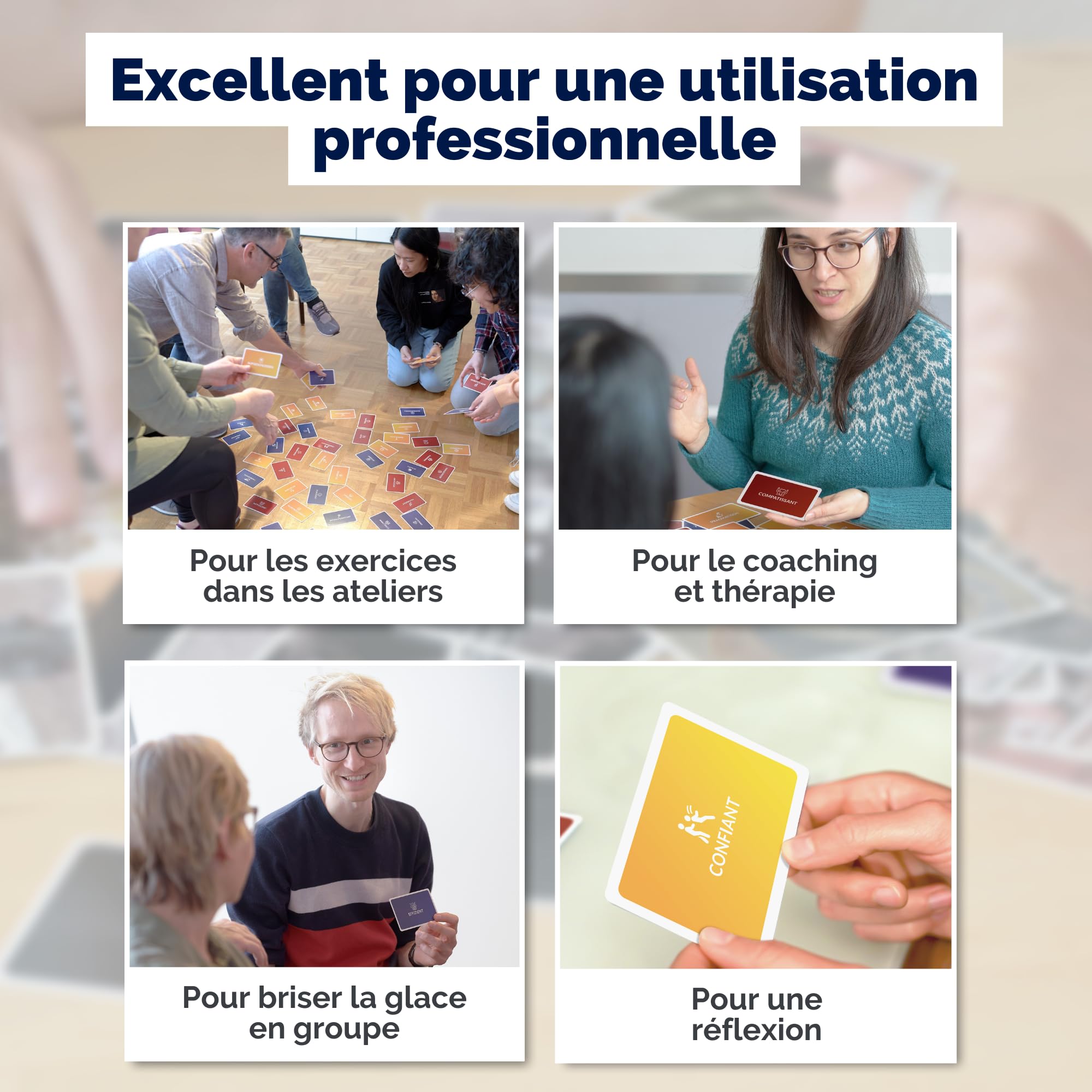 metaFox Cultivez vos forces - 52 cartes des forces pour le coaching, la thérapie, les ateliers et le team building - Pour le développement personnel et la construction d'équipe.