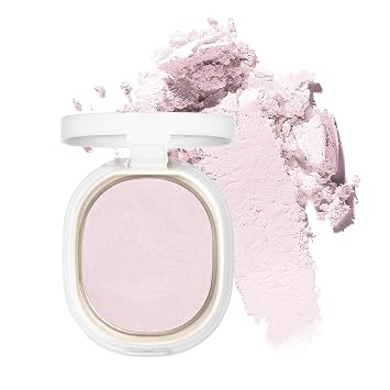 BAKED POWDER 002 LIGHT PINK, Terra-Cotta Facial Powder, Crease-free, Smudge Free & Weightless Setting powder 6.2g, 0.014 oz.