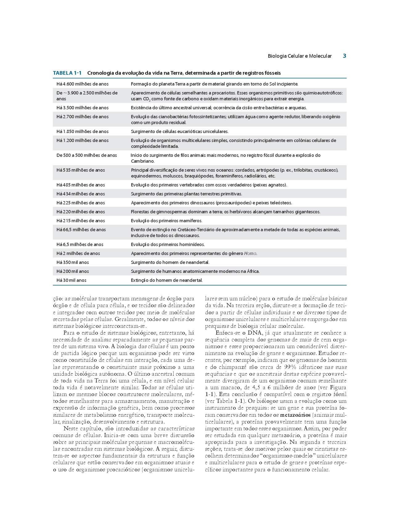 Biologia Celular e Molecular (Em Portuguese do Brasil)