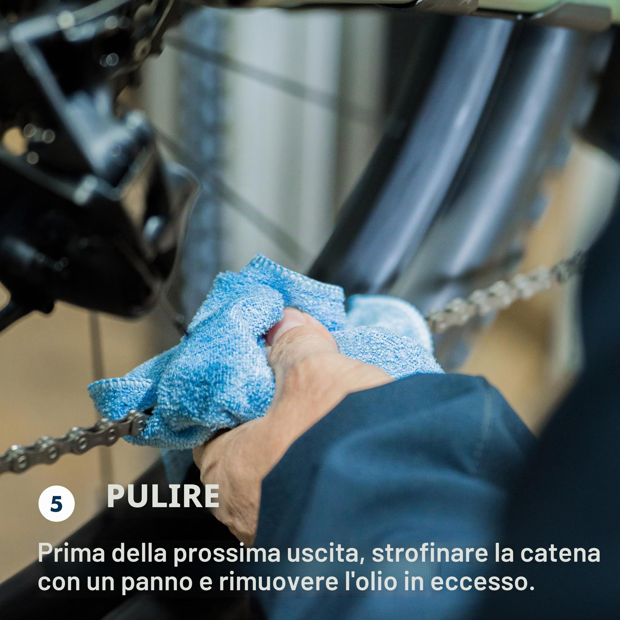 TUNAP SPORTS Olio per catena Ultimate – Flacone contagocce da 100 ml | Lubrificazione a lungo termine per pignone, cambio e catena | Applicazione precisa | Made in Germany