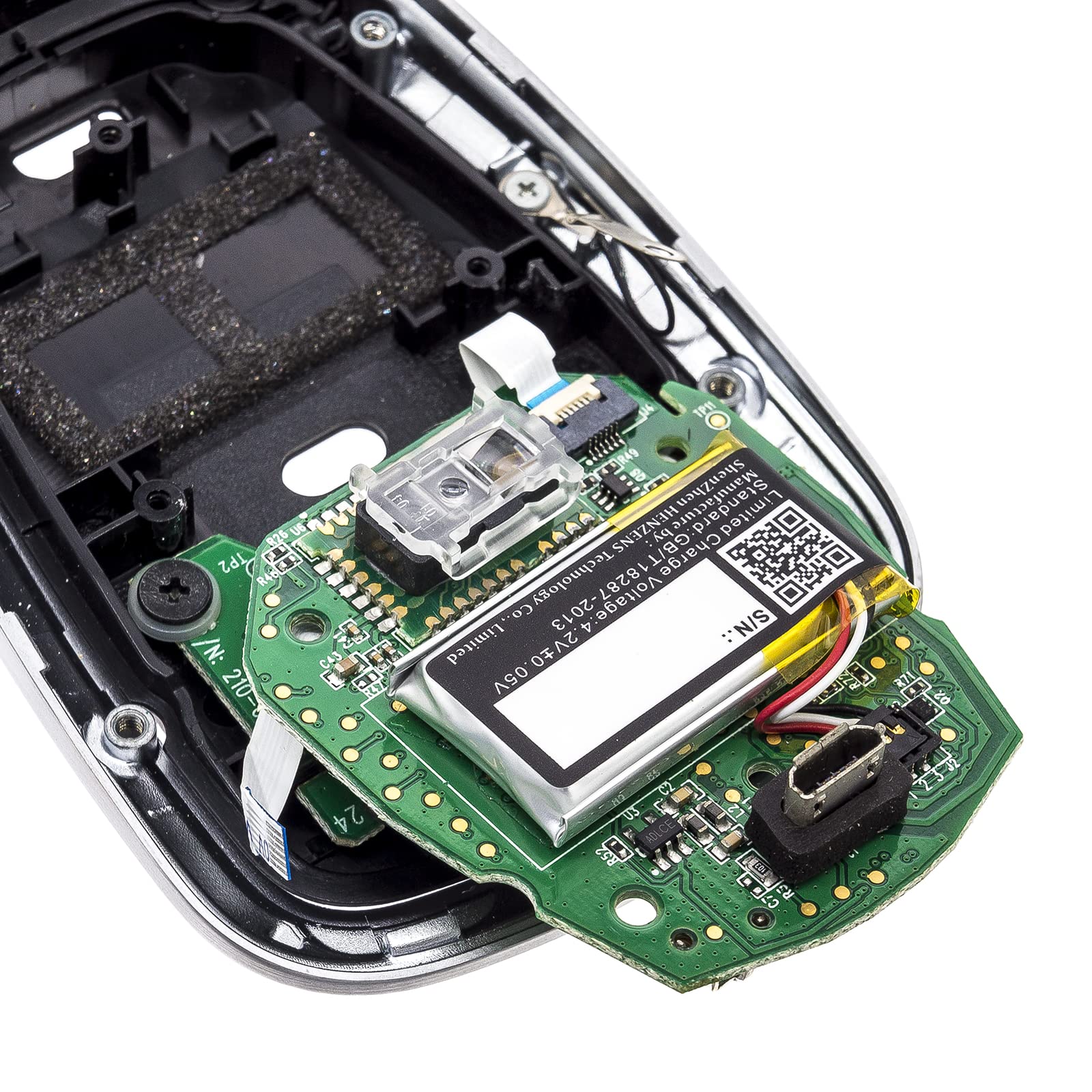 Batteria Di Ricambio LiPoly 3.7V 230mAh Adatta Per Logitech Ultrathim Touch Mouse T630