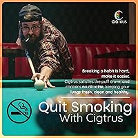 Vista 5 de Cigtrus Ayuda para dejar de fumar - Inhalador natural sin humo - No eléctrico, sin nicotina y seguro para viajar - Ayuda a reducir los antojos