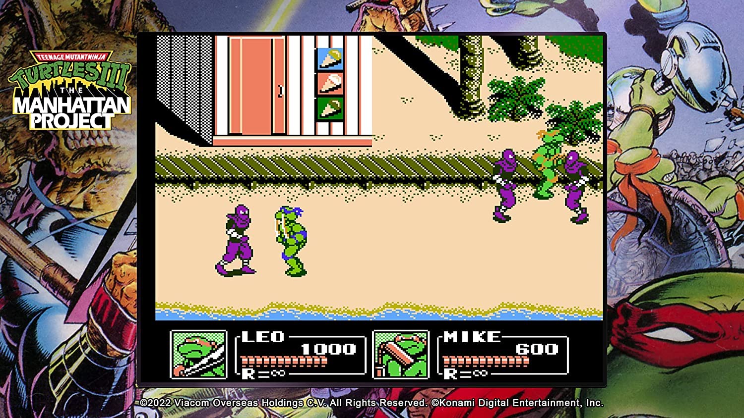 Konami Teenage Mutant Ninja Turtles Cowabunga Collection