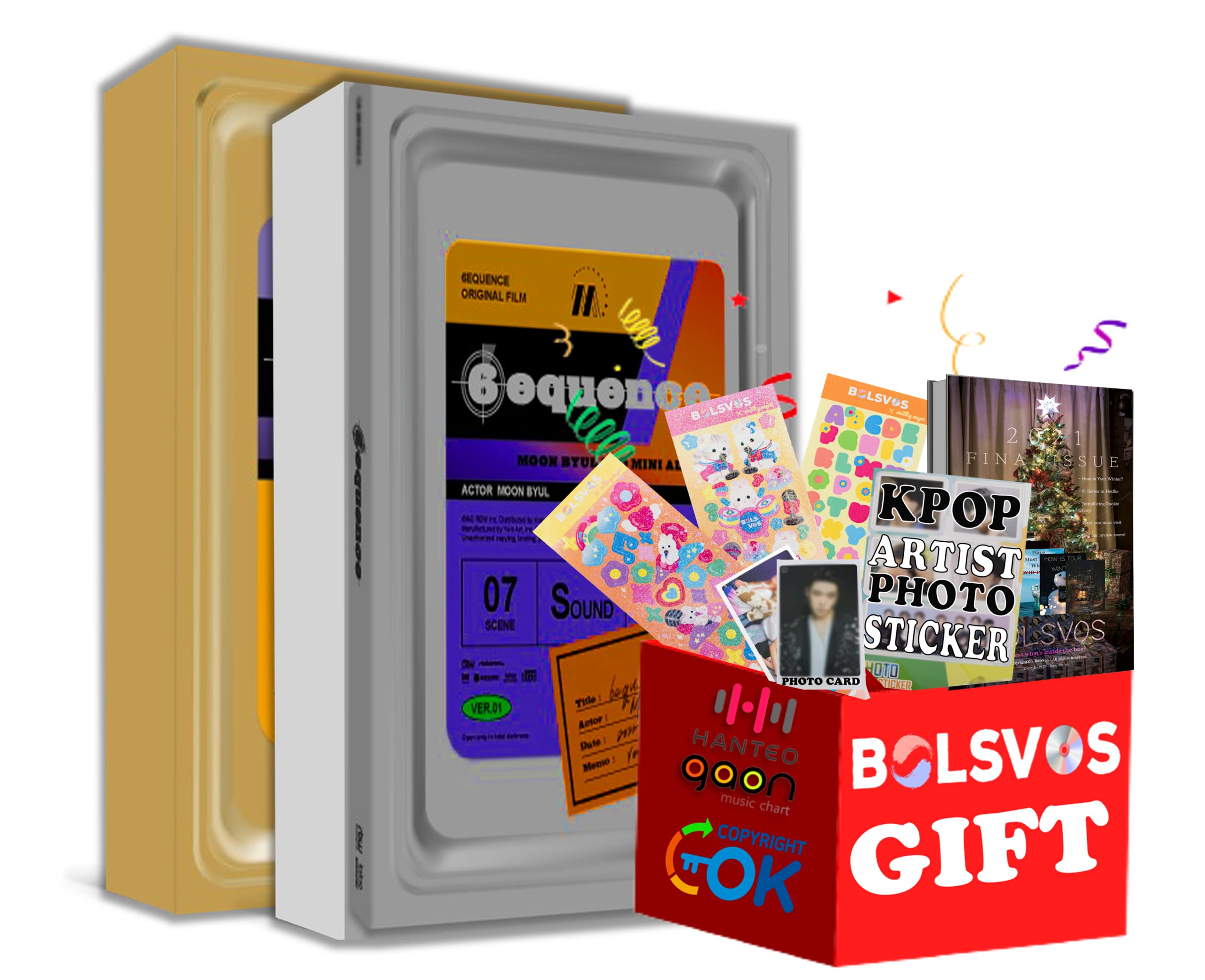 Amazon.co.jp: MoonByul(ムンビョル) - 6equence [Ver 1+2 Full Set