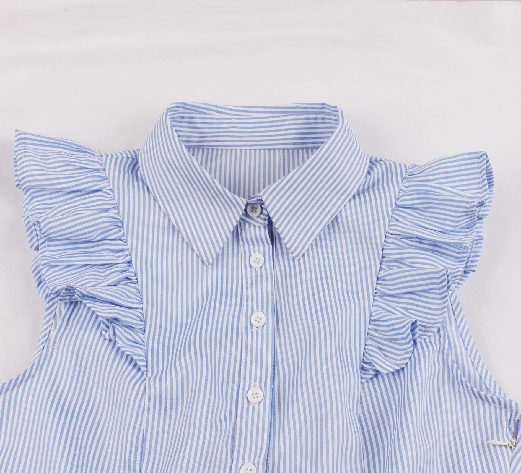 Vestito Donne Summer Pin Up Polka Stripe Stripe Casual Party Camicia Abito Senza Maniche Retro Robe 60S 50S Vintage Rockabilly Abito Oscillante