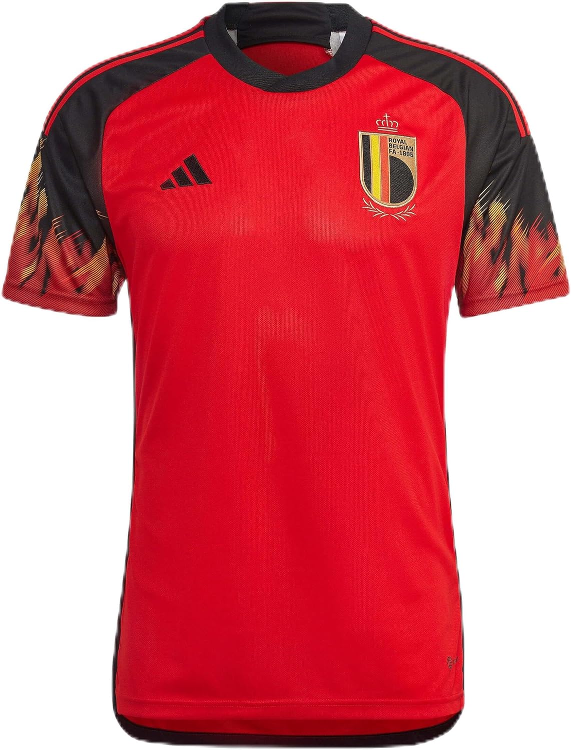 adidas Belgium Home Men's Soccer Jersey World Cup 2022 (US, Alpha, 3X-Large, Regular, Regular) Red