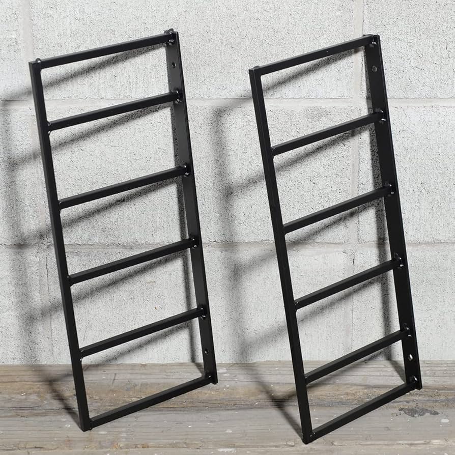 Amazon.co.jp: BigOne 鉄棚 ラダーシェルフ 飾り棚 H460mm