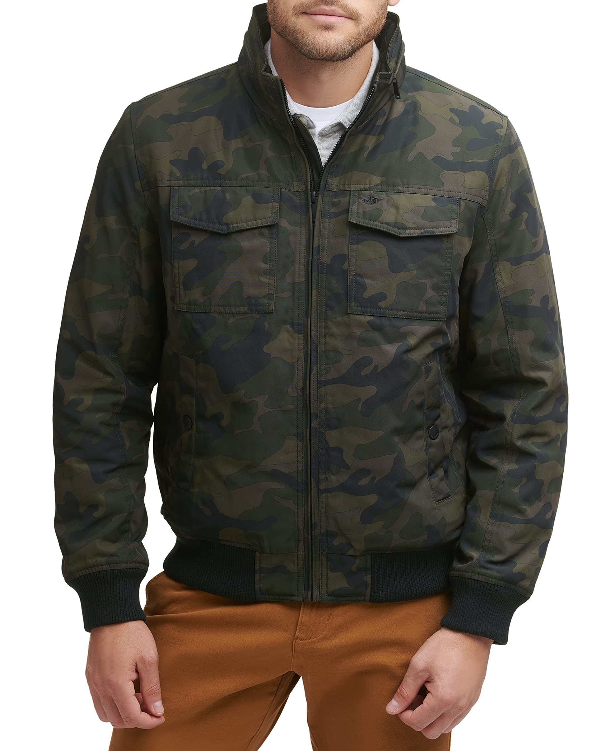 Mens Stevie Flight Bomber Jacket Coat