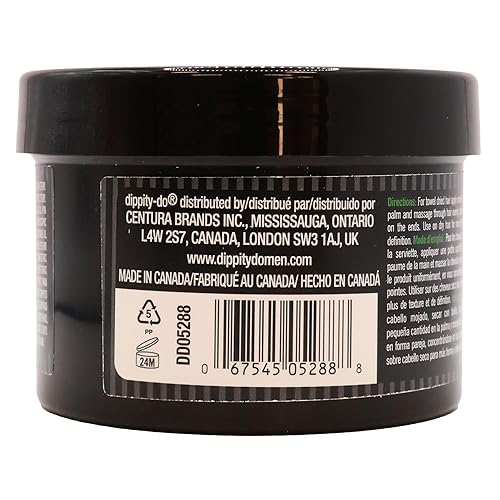 Miniatura 3 de Dippity Do para hombres - Pasta Flex Hold - Gel para el cabello Dippity Do (6.3 oz x 2)