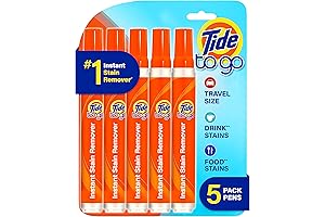 Tide To Go Stain Remover Pen: Instant Stain Removal for Clothes, Travel-Friendly Pack