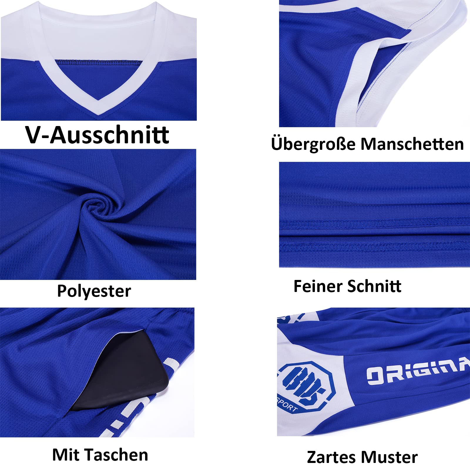 Benutzerdefiniert Basketball Trikot Kinder Herren Set mit Namen Nummer Team Logo 2-Piece Basketball Jersey Shirt & Short