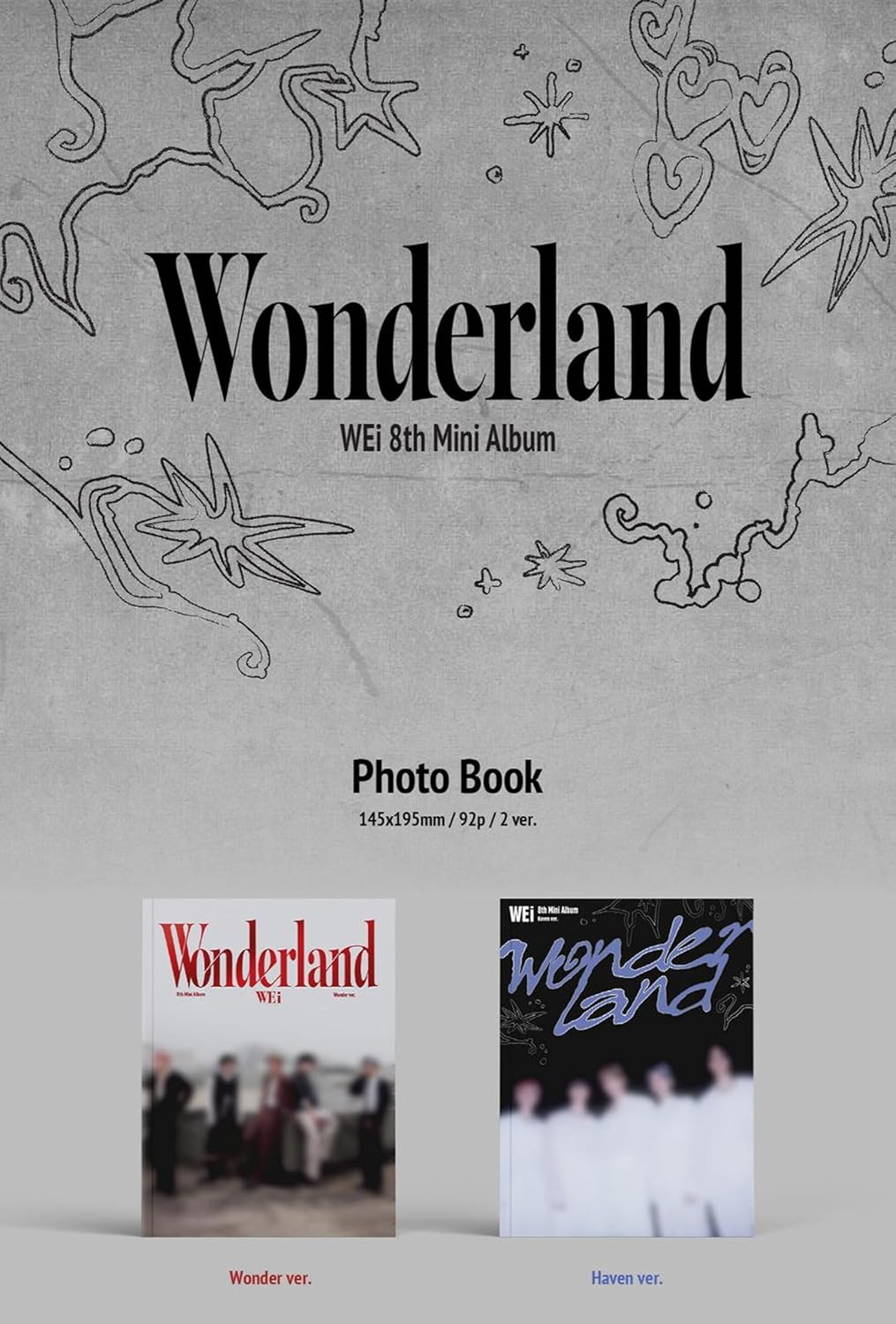 WEi Wonderland 8th Mini Album (Photobook - Haven Ver.)