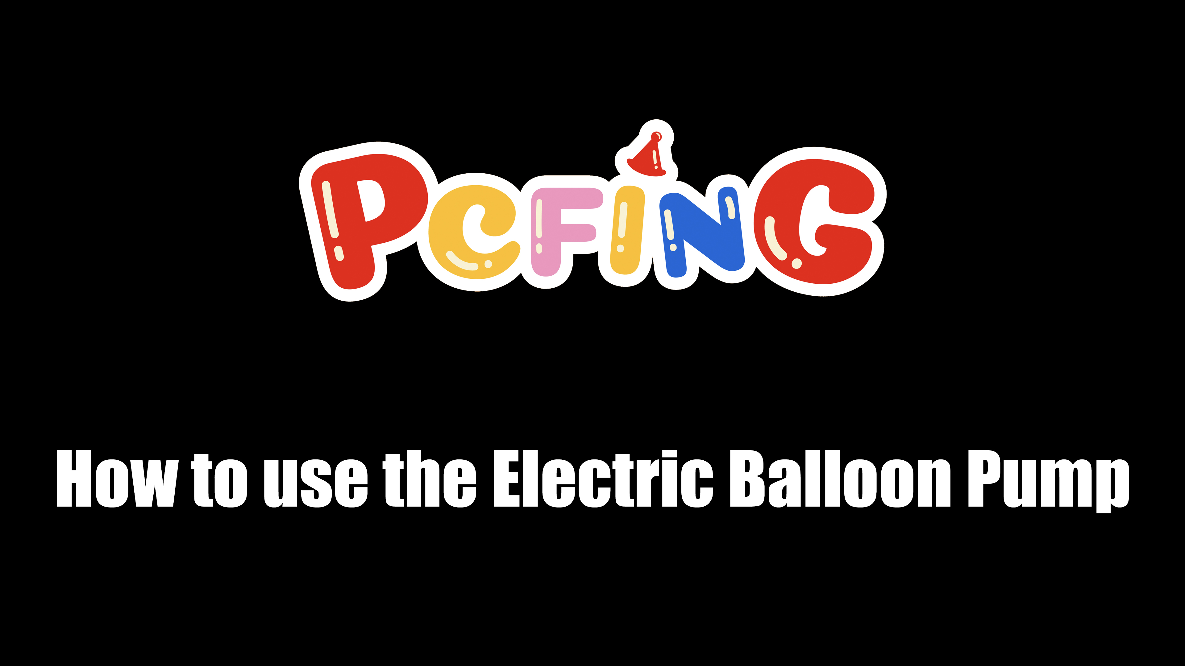 Watch PCFING Electric Balloon Pump on Amazon Live