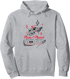 Disney Pixar Toy Story Delivery Shuttle Fast Service Retro Pullover Hoodie
